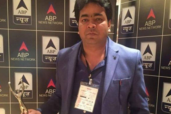 ABP recognizing Sh. Abhishek Updhayay as Best HR leader